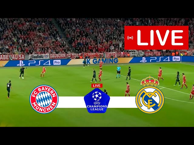 Live Stream Real Madrid vs Bayern Munich